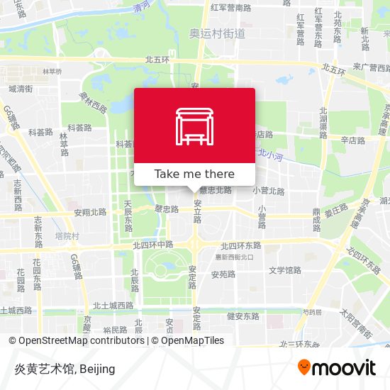 炎黄艺术馆 map