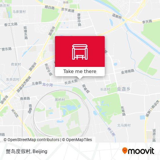 蟹岛度假村 map