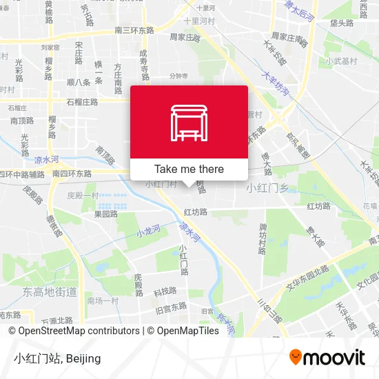 小红门站 map
