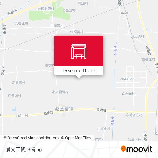 晨光工贸 map