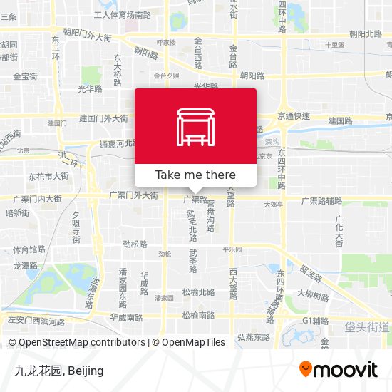 九龙花园 map