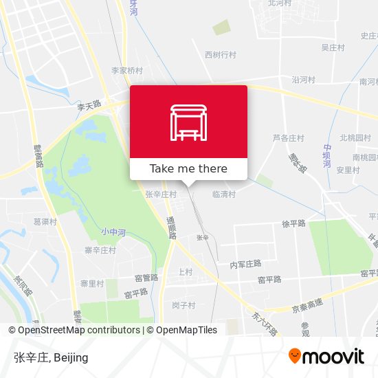 张辛庄 map