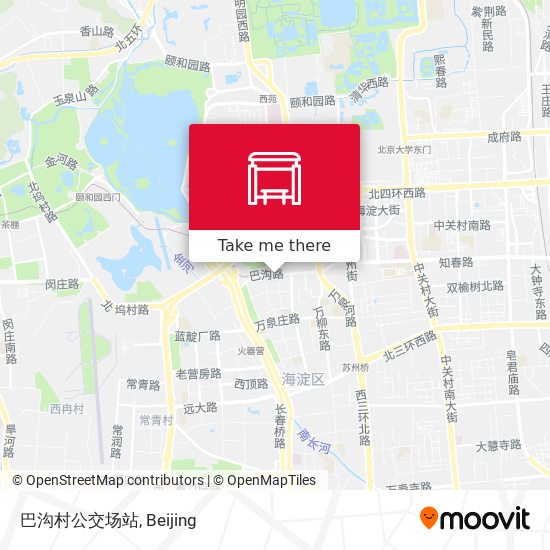 巴沟村公交场站 map