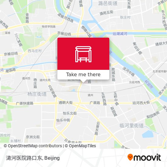 潞河医院路口东 map
