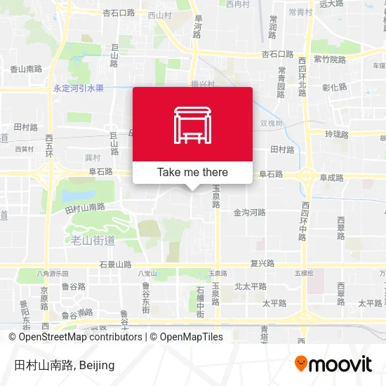 田村山南路 map