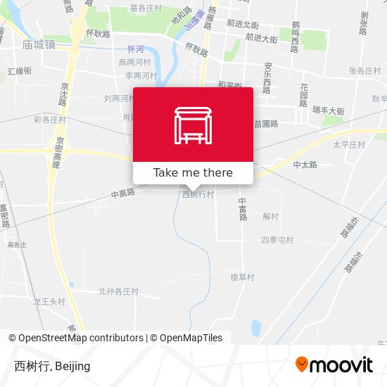 西树行 map