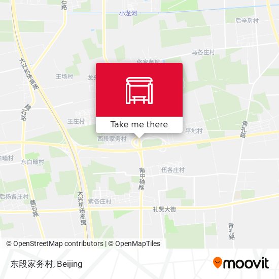 东段家务村 map