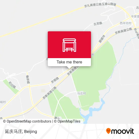 延庆马庄 map