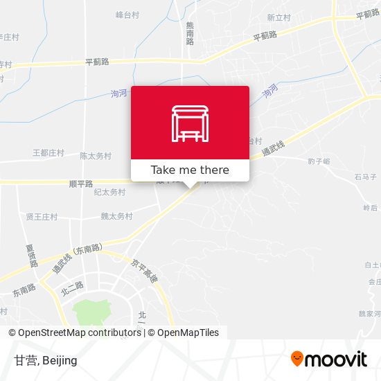 甘营 map