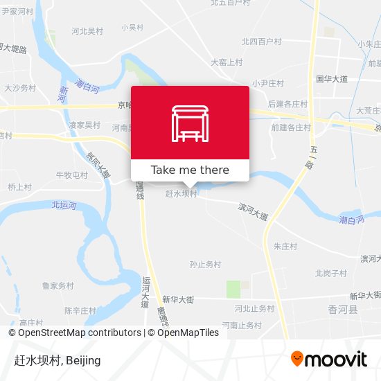 赶水坝村 map
