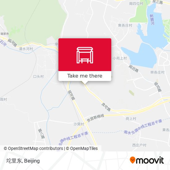 坨里东 map