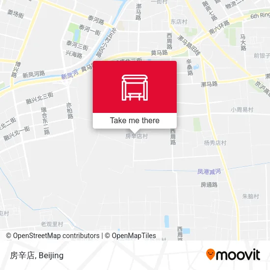 房辛店 map