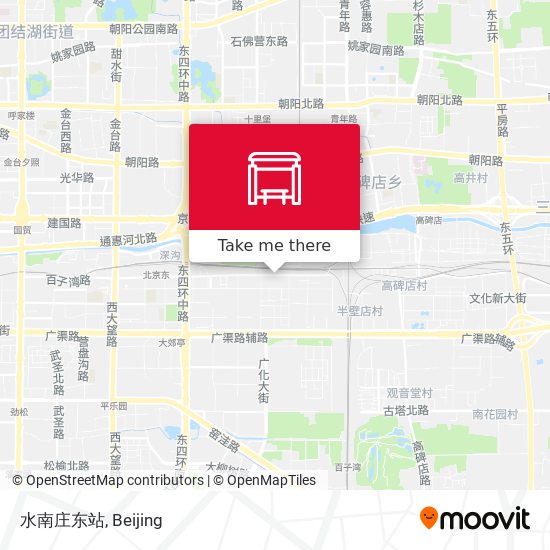 水南庄东站 map