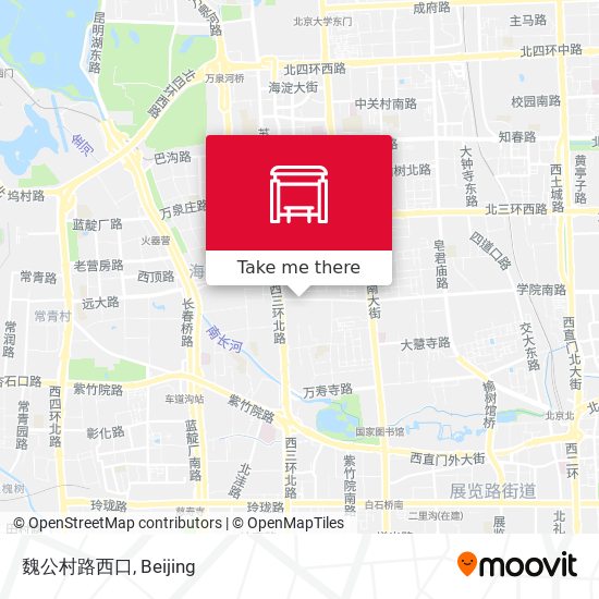魏公村路西口 map