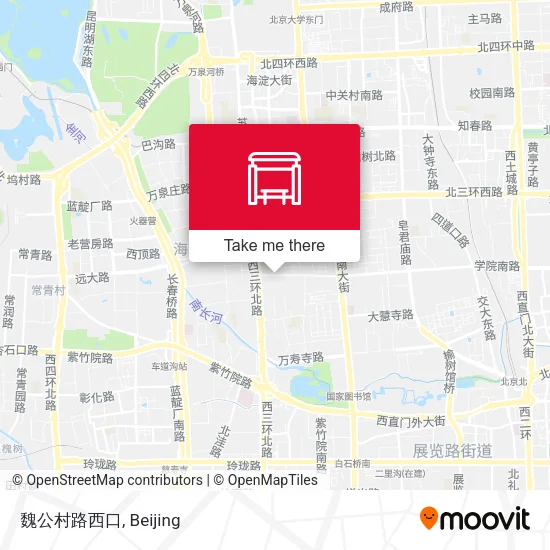 魏公村路西口 map