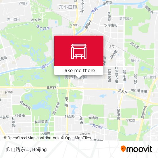 仰山路东口 map