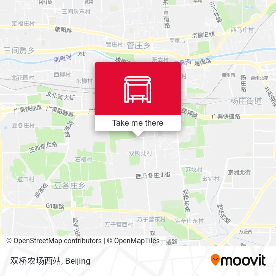 双桥农场西站 map