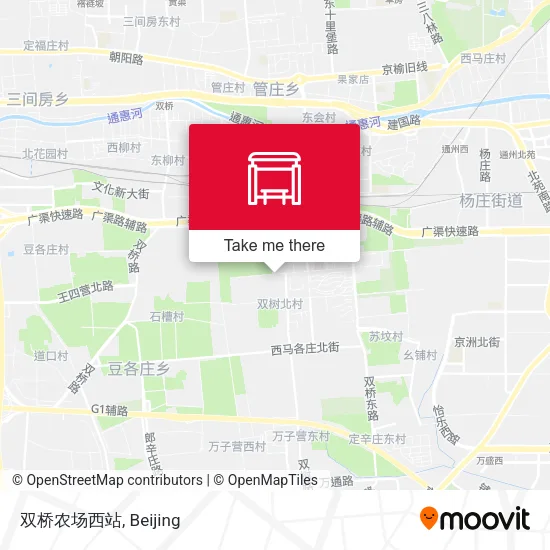 双桥农场西站 map