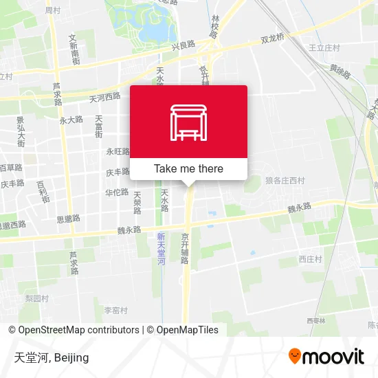 天堂河 map