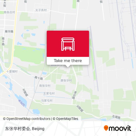 东张华村委会 map