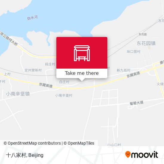 十八家村 map
