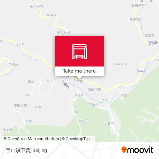 宝山镇下营 map