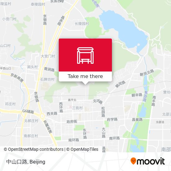 中山口路 map