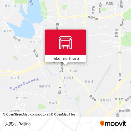 大苑村 map