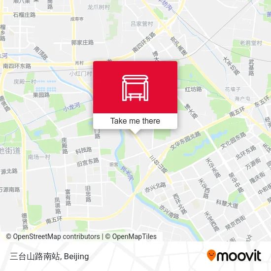 三台山路南站 map