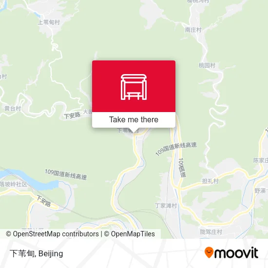 下苇甸 map