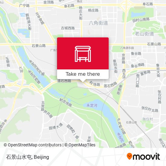 石景山水屯 map