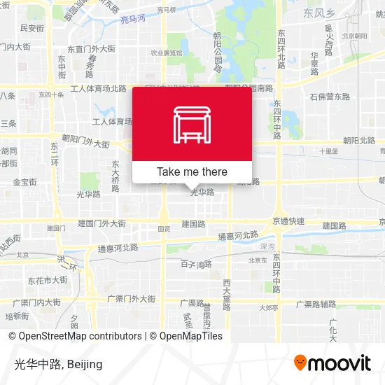 光华中路 map