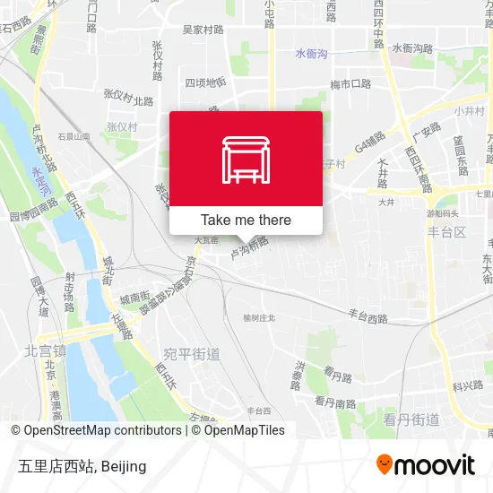 五里店西站 map