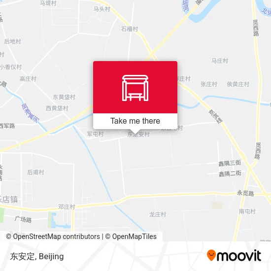 东安定 map