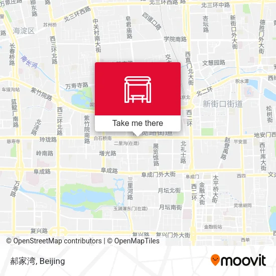 郝家湾 map