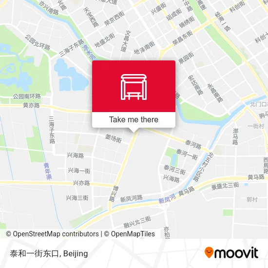 泰和一街东口 map