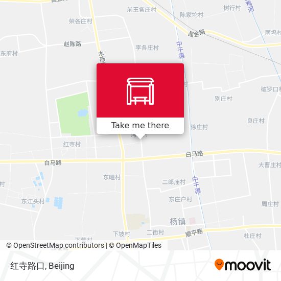 红寺路口 map