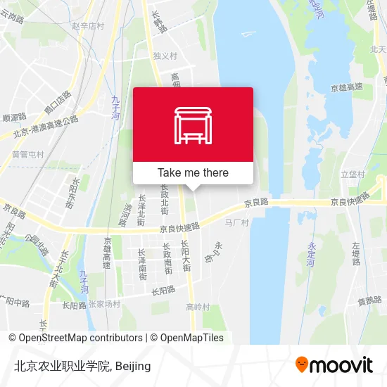 北京农业职业学院 map