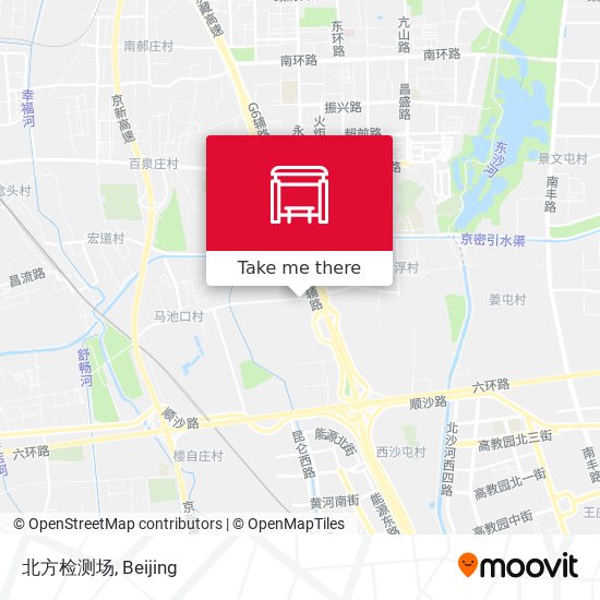 北方检测场 map