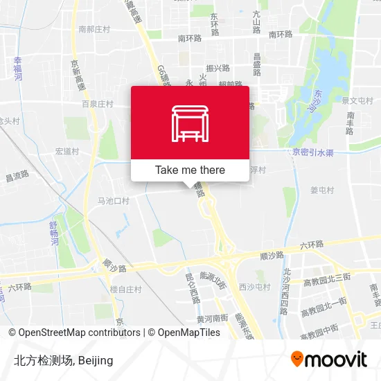北方检测场 map