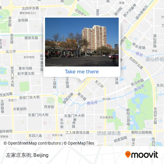 左家庄东街 map