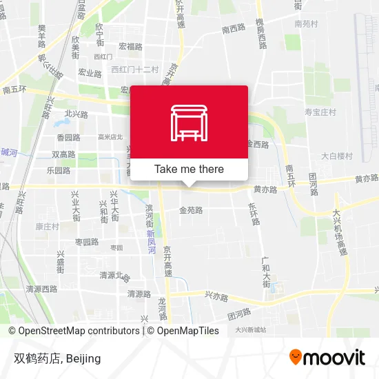 双鹤药店 map