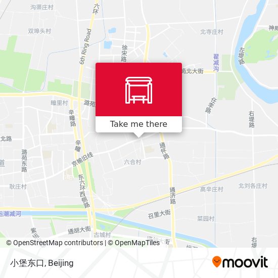 小堡东口 map