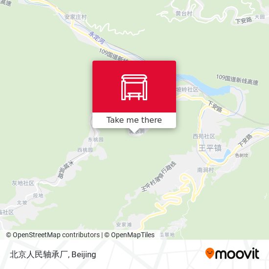北京人民轴承厂 map