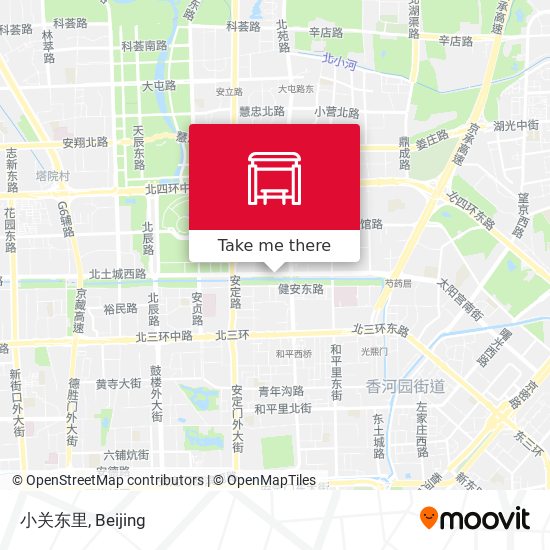 小关东里 map