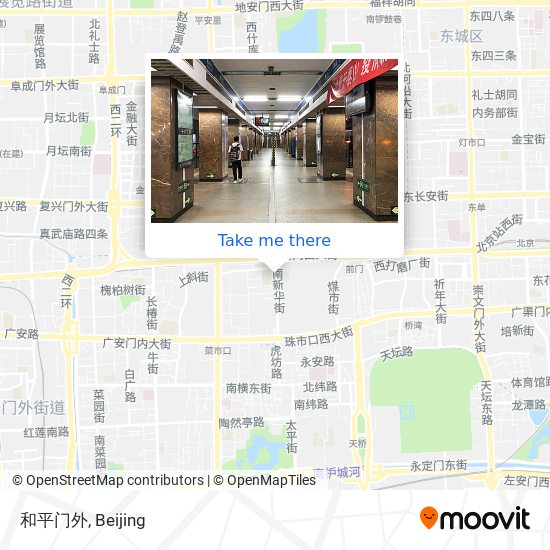 和平门外 map