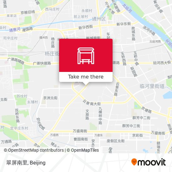 翠屏南里 map