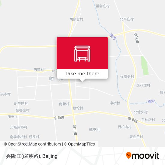 兴隆庄(峪蔡路) map