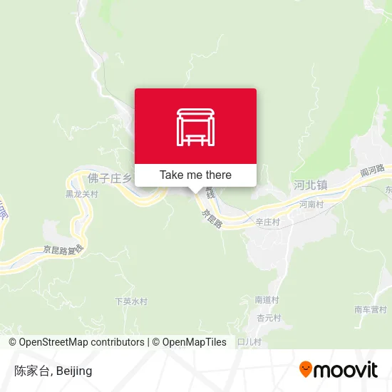 陈家台 map