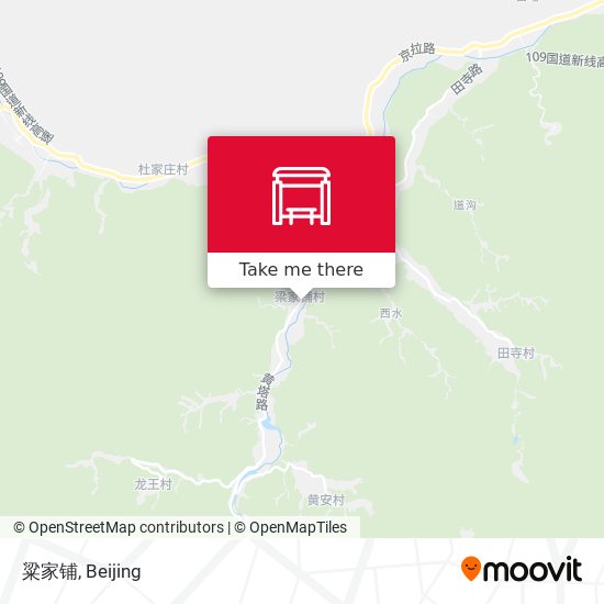 粱家铺 map